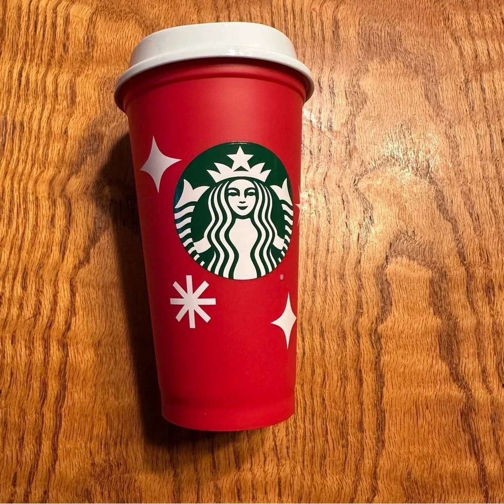 Starbucks 25 Years Of Holidays  Cup Cher New with Lid
